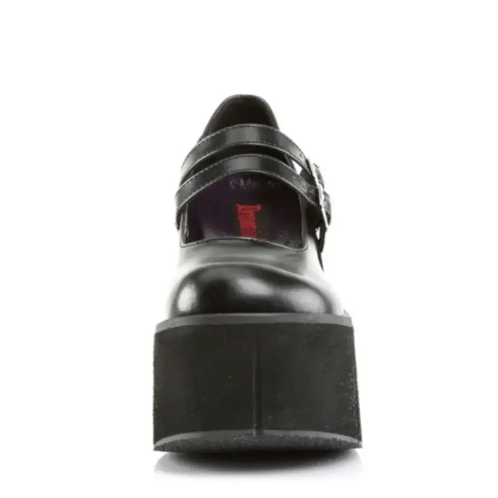 Platform Mary Jane Double Strap Shoes